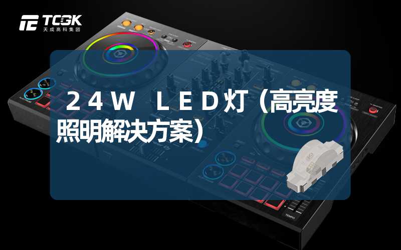 24W LED灯（高亮度照明解决方案）